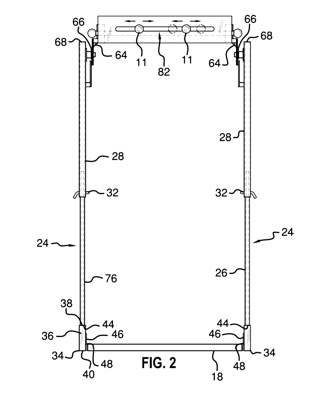 Portable table assembly