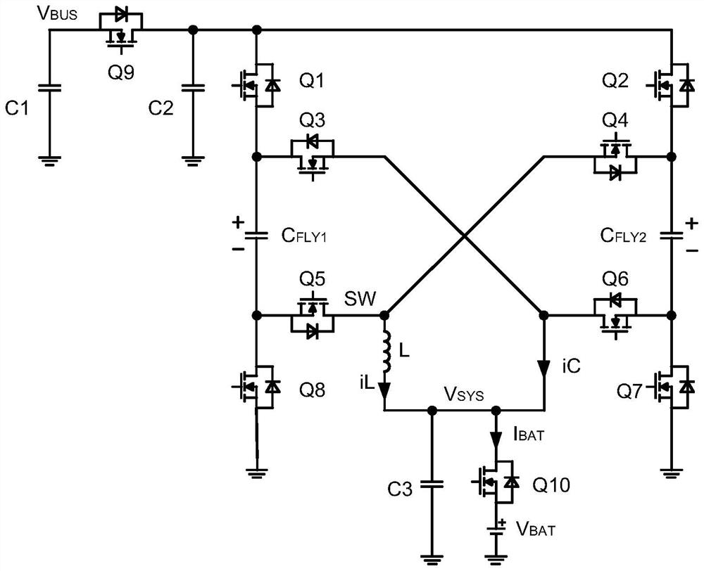 A Hybrid Capacitor-Inductance Charger Architecture and Its Charging Mode Switching Control Method