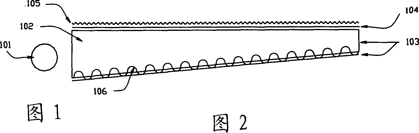 Light conducting plate structure