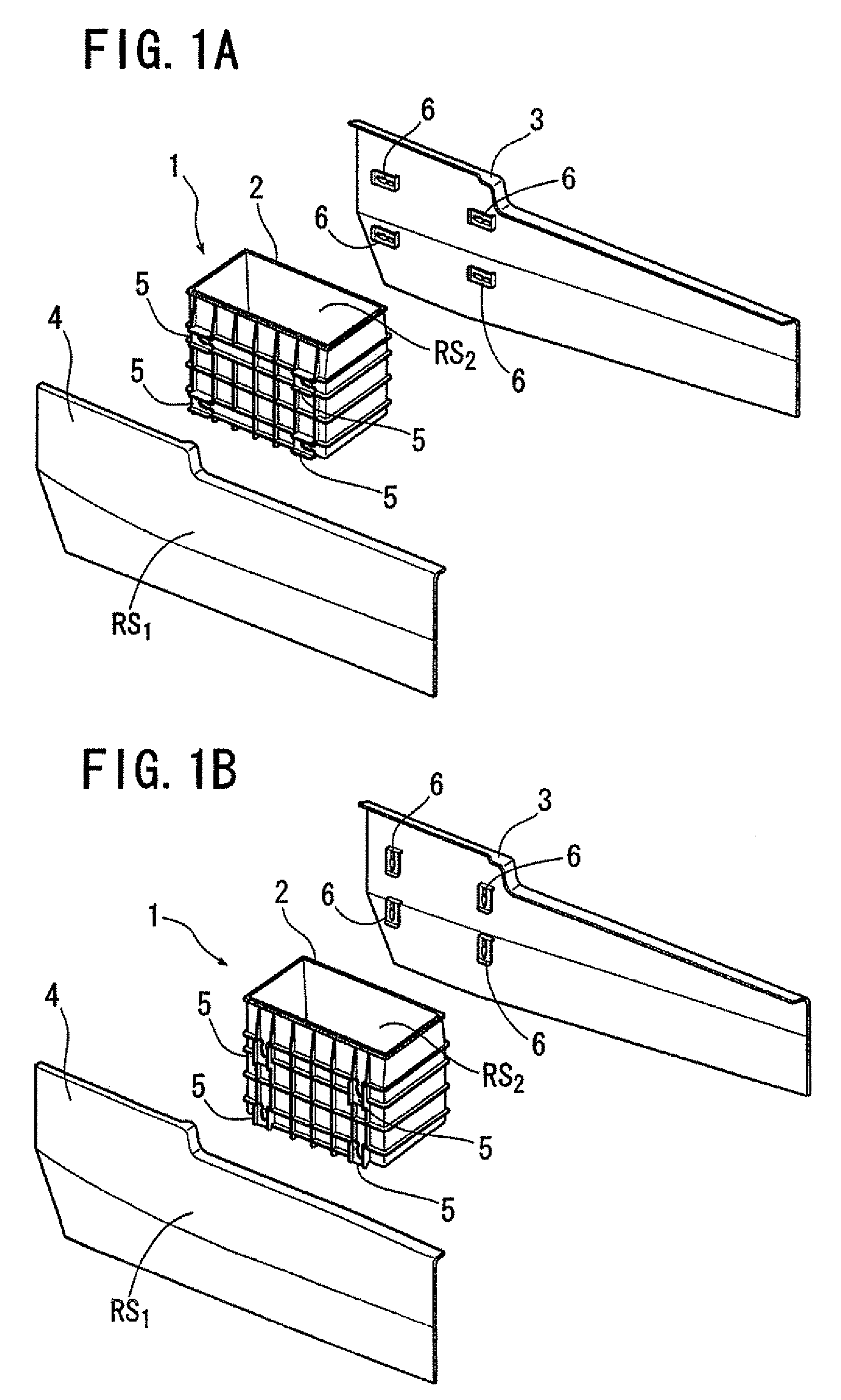 Component parts joining structure