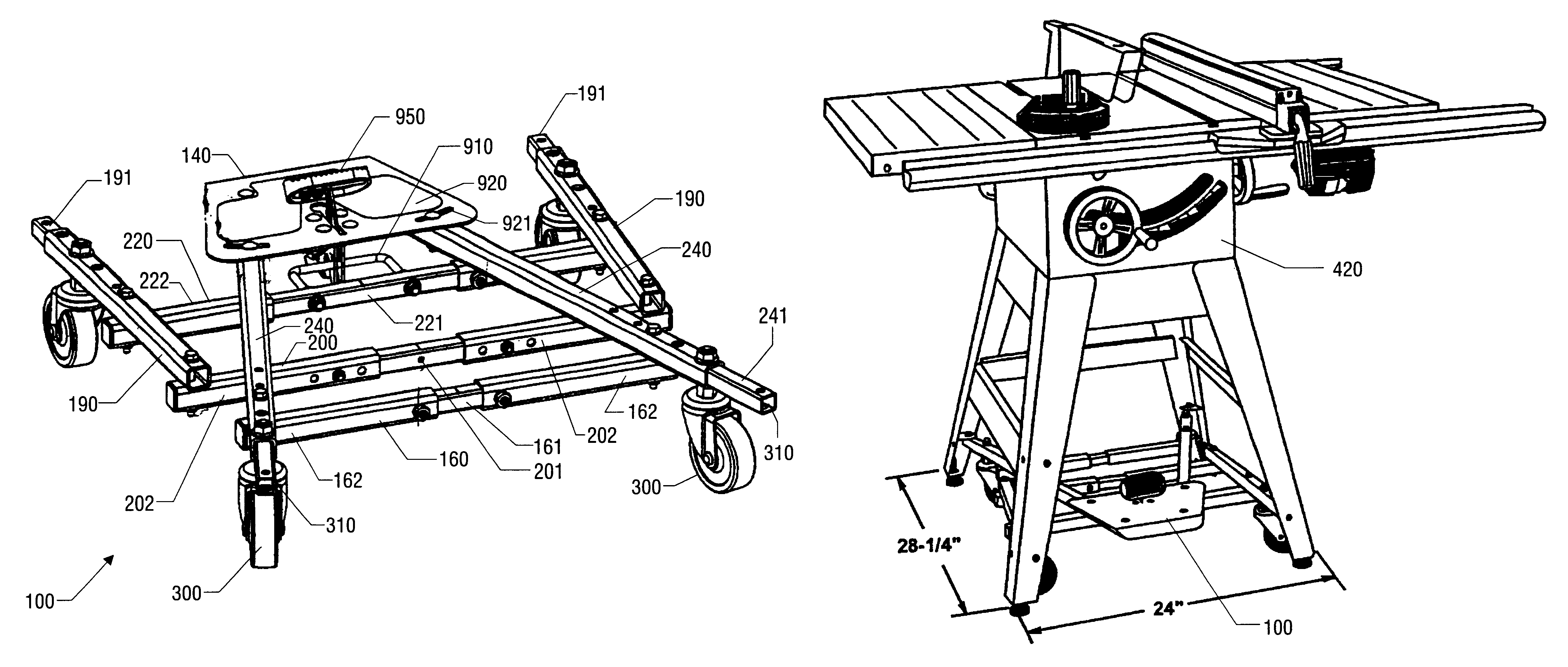 Adjustable lift dolly