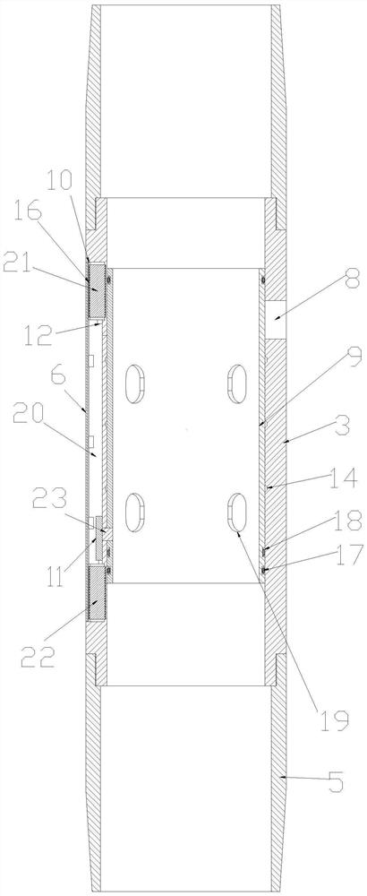 Full-bore switch well cementation sliding sleeve and method for infinite-level alternate fracturing of horizontal well