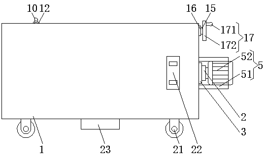 Electric power construction winding device