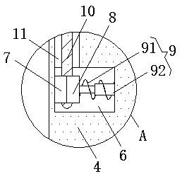 Electric power construction winding device