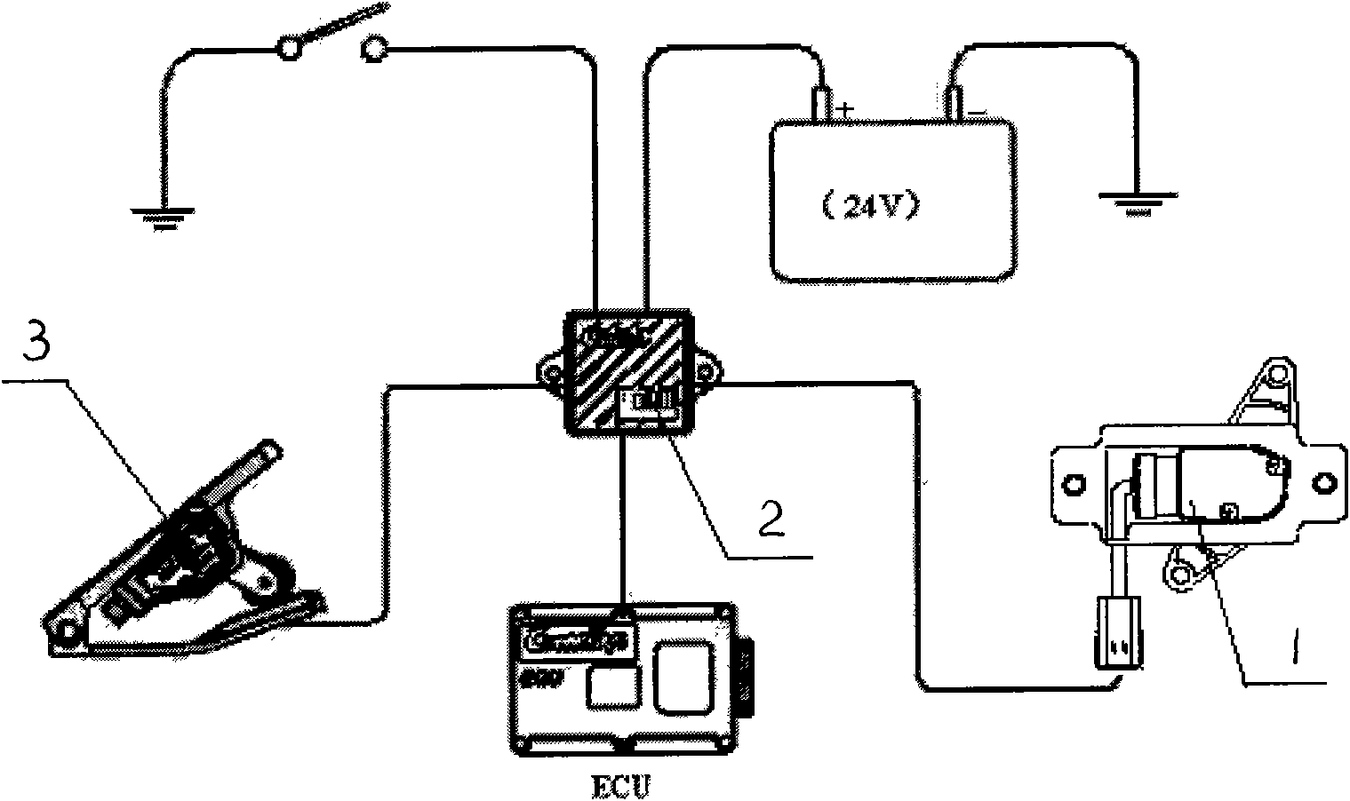 Remote accelerator control method