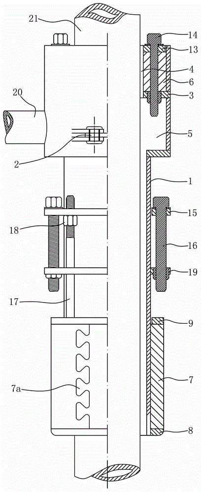 An orifice blowout preventer