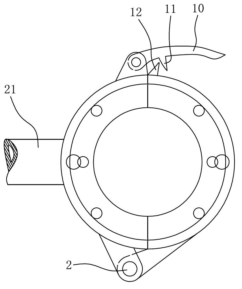 An orifice blowout preventer