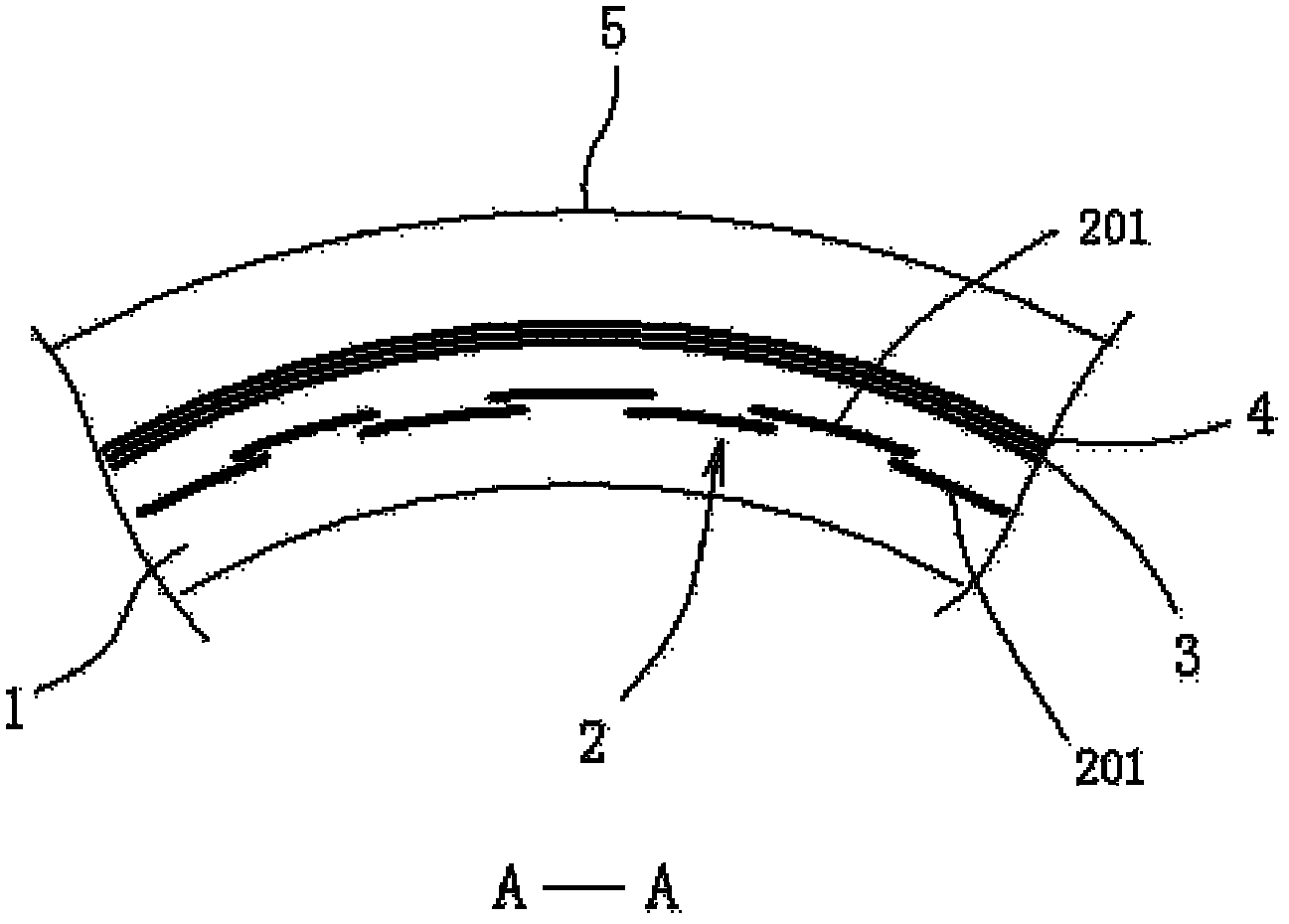 Anti-pricking tire