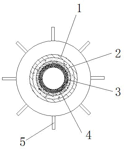 Lime calciner paint liner and forming method thereof