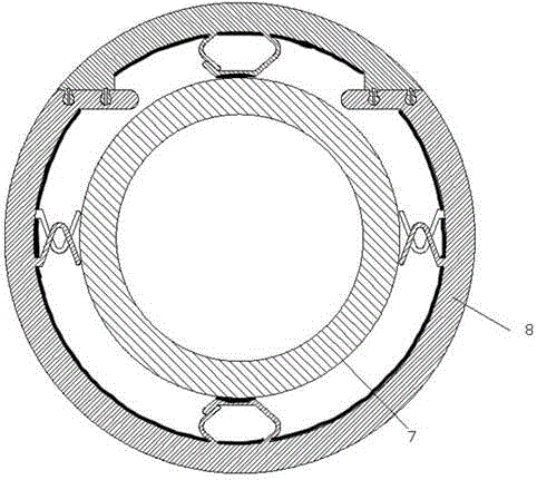 New protective cover device for pipeline and installation method of new protective cover device