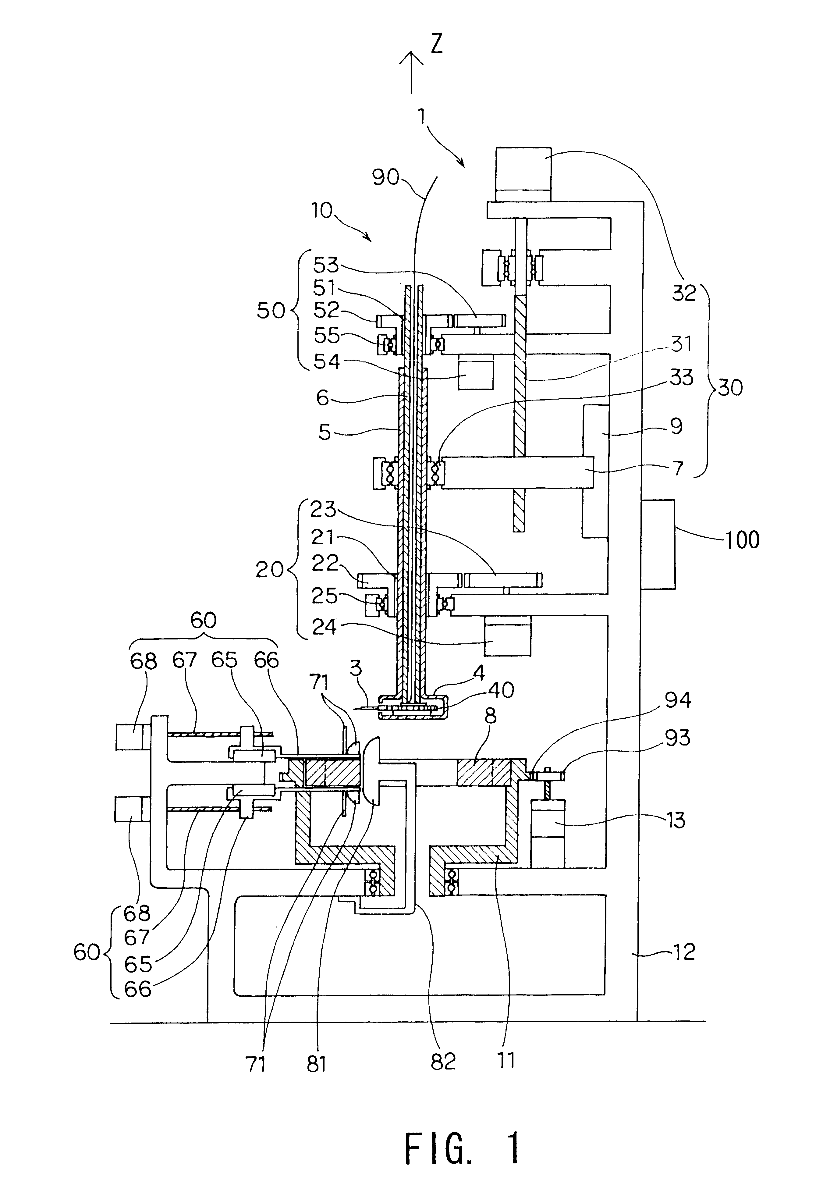 Winding method and winding device