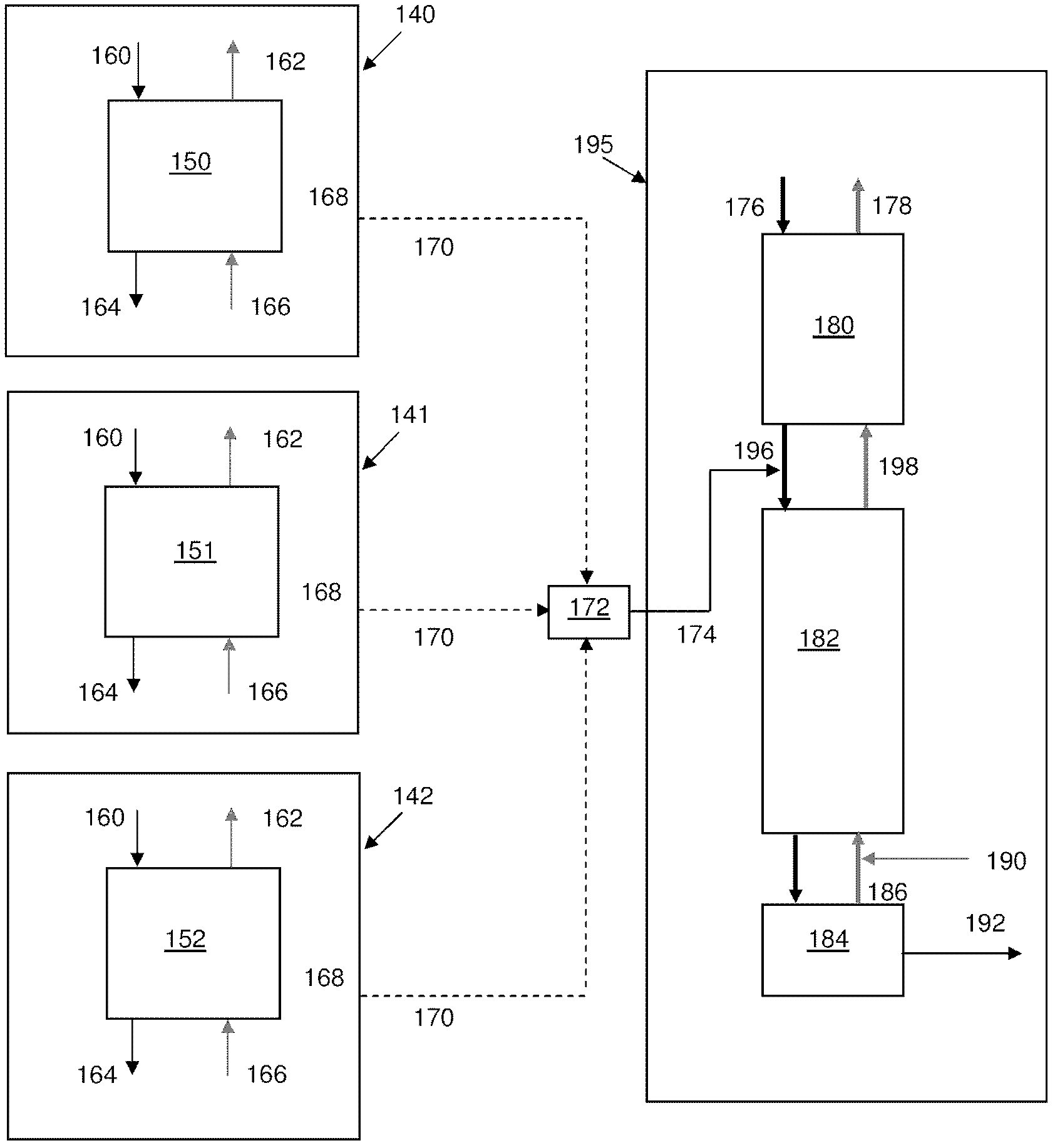 Distributed pre-enrichment method and system for production of heavy water