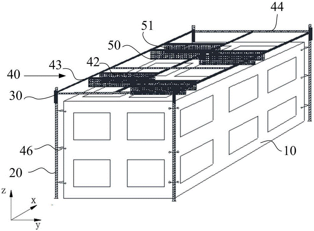 Uniaxial move multi-track parallel independent type 3D printing device and printing method