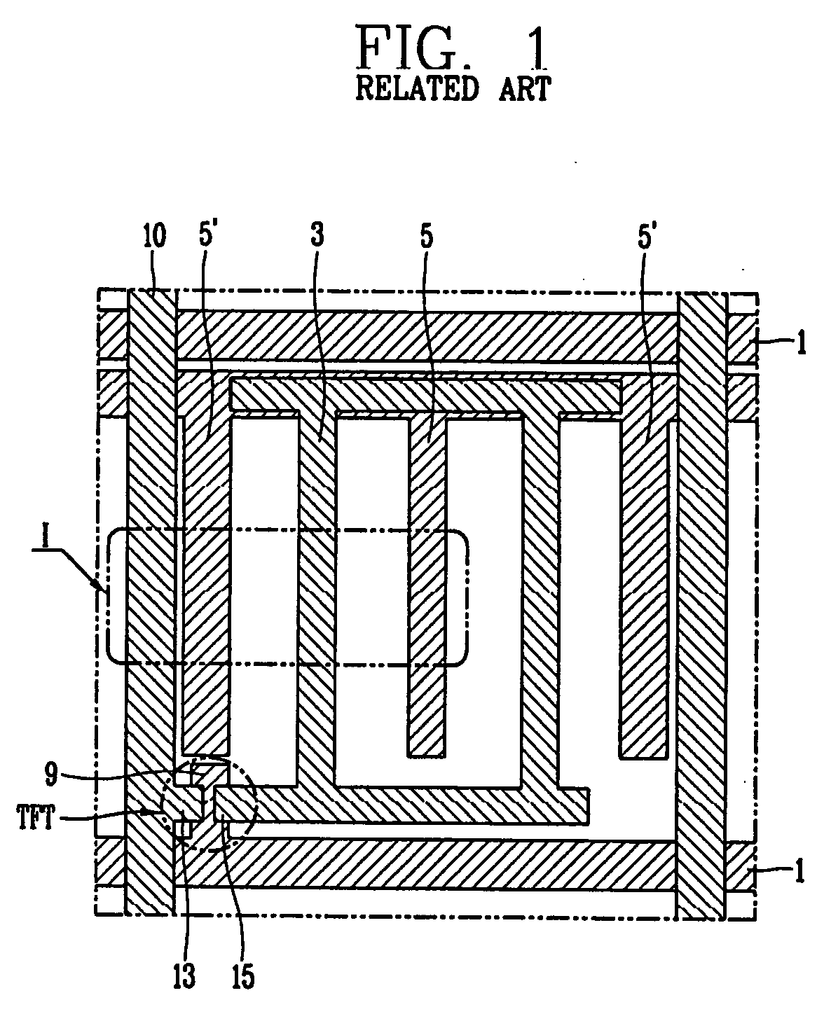 In-plane switching mode liquid crystal display device