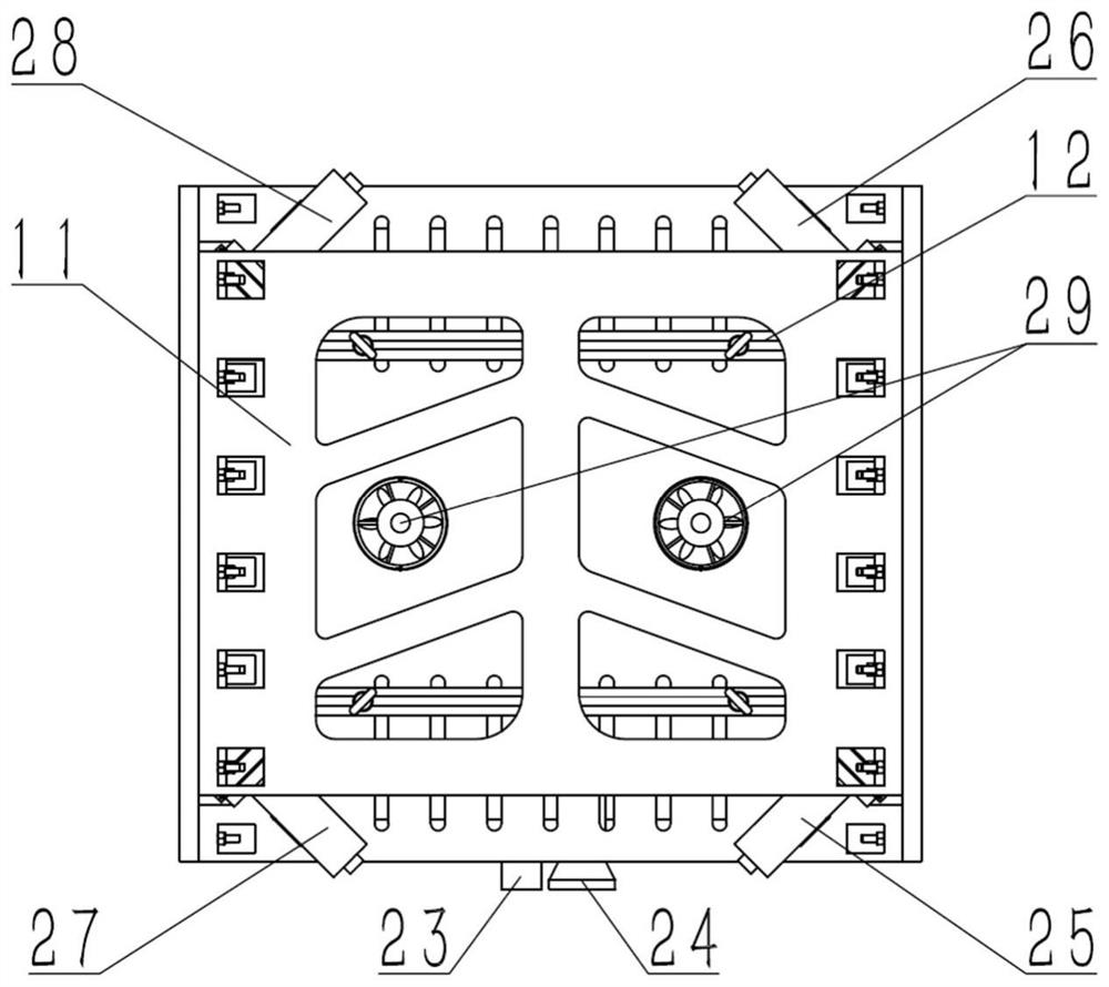 A pipe diameter self-adaptive claw and pipe diameter self-adaptive underwater fixed-point operation device