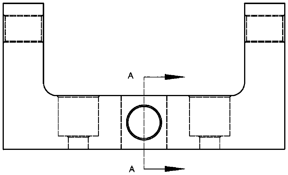 Clearance measuring tool for screw assembly of adjustable air bleed valve of aircraft