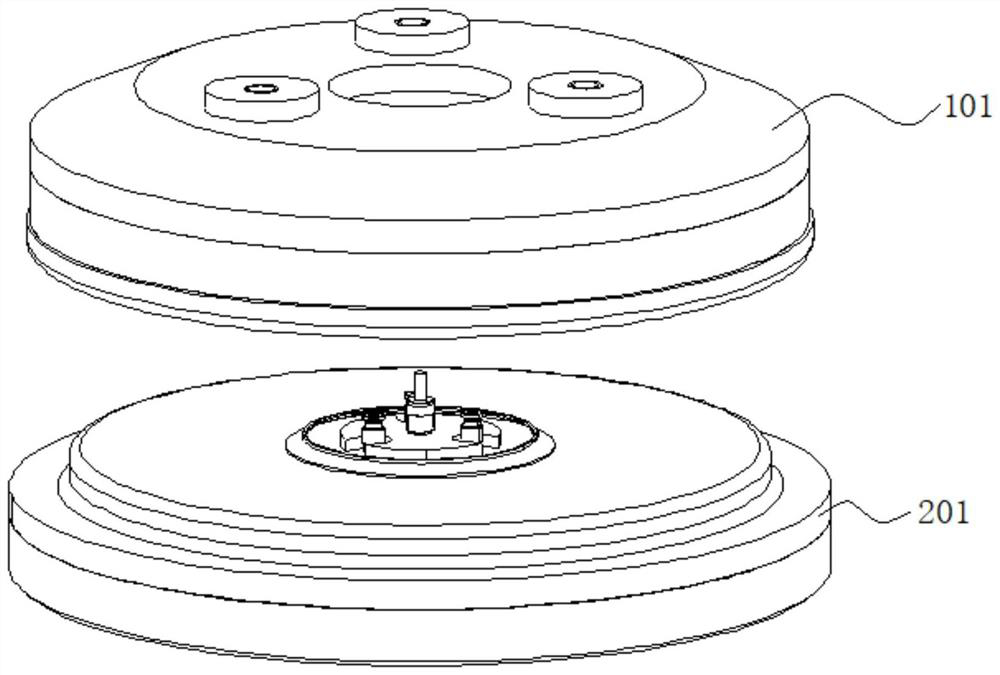 Polishing carrier capable of measuring thickness on line