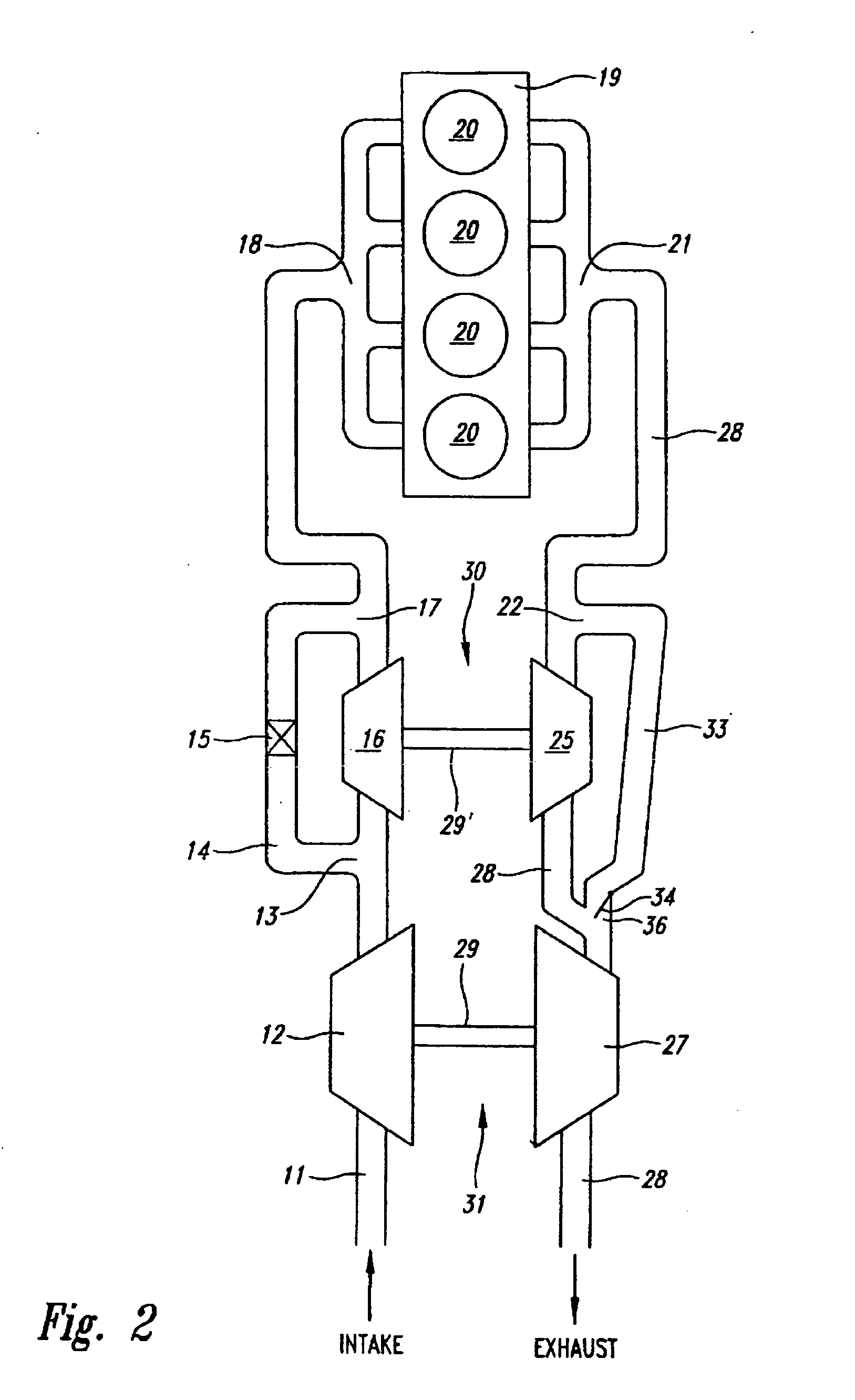 Dual volute turbocharger