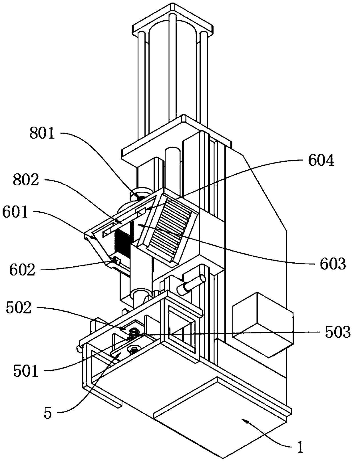 Tool equipment for stripping sleeve rod and sleeve based on machining