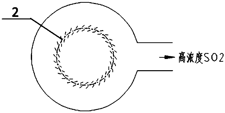 Bubbling fluidized bed device used for desorptive regeneration of powdery sulfur-bearing active coke