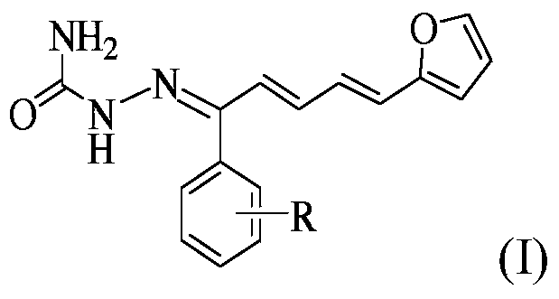 1-(2-furyl)-1,3-pentadiene compound and its preparation method and application