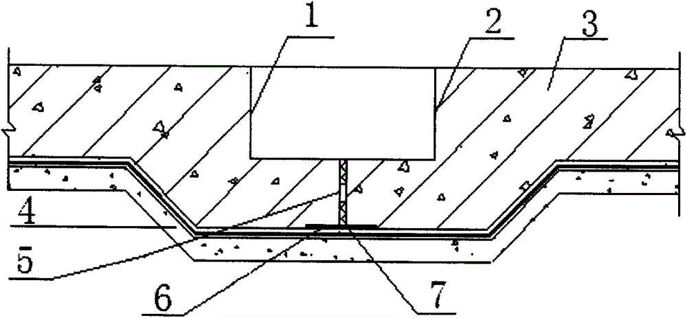 Improved post-pouring strip advanced water-stopping construction method