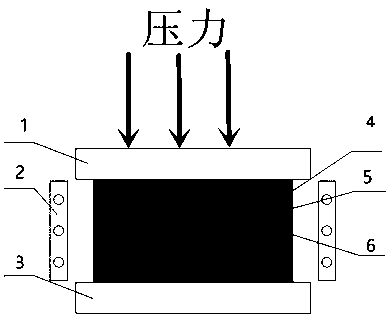 Layered high niobium-titanium-aluminum alloy composite plate and preparation method thereof