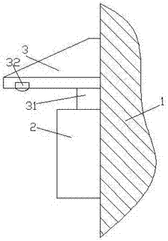 Charging device for environmentally-friendly new energy electric car