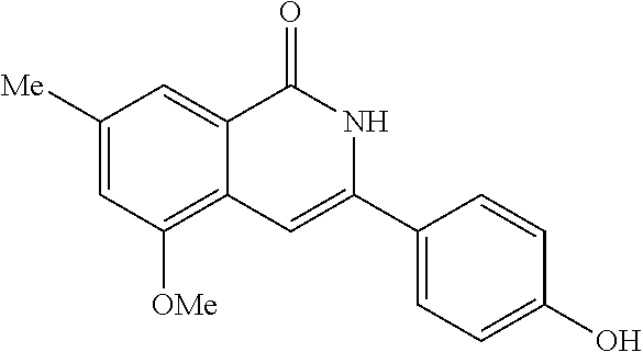 3-aryl-5-substituted-isoquinolin-1-one compounds and their therapeutic use