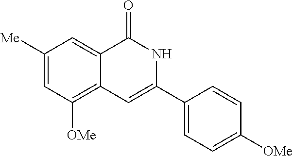 3-aryl-5-substituted-isoquinolin-1-one compounds and their therapeutic use