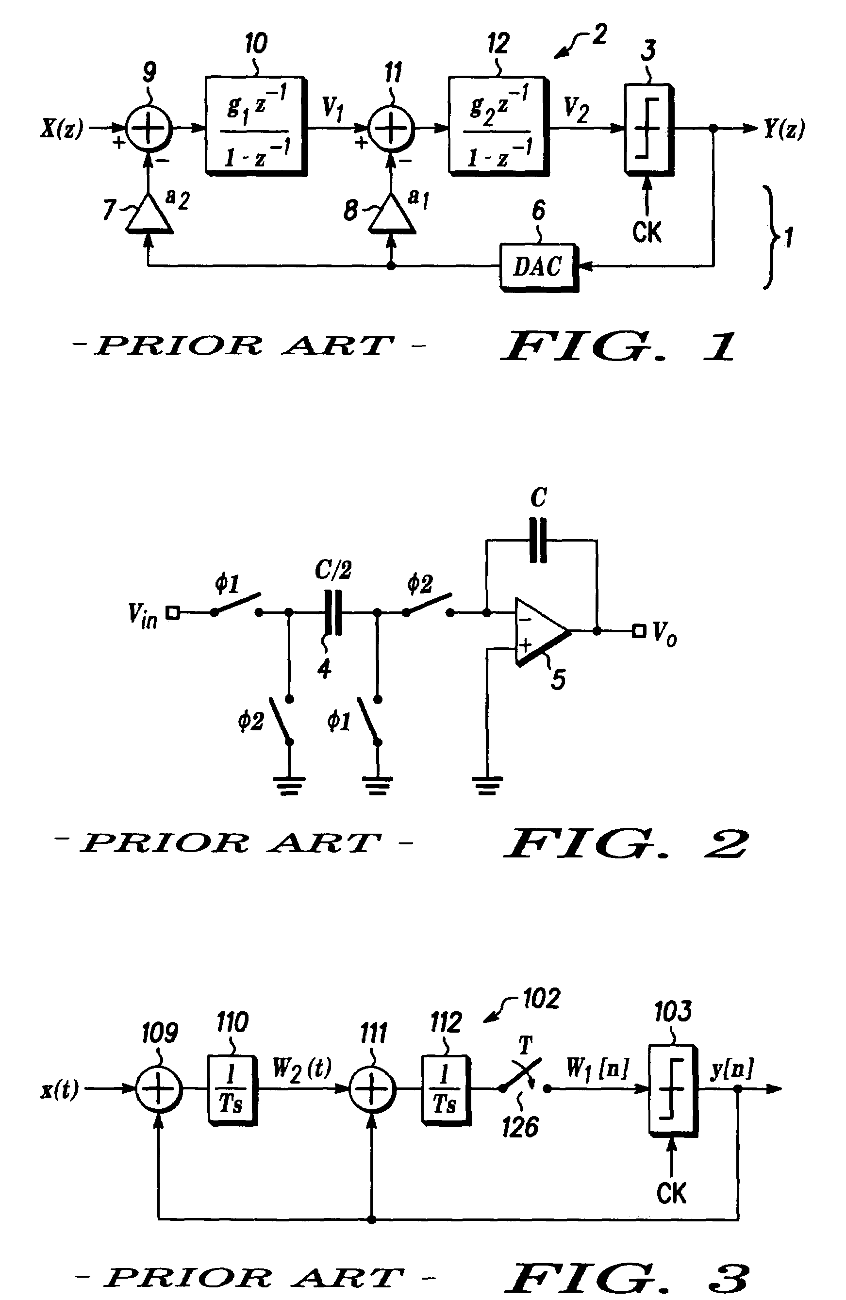 Analog-to-digital sigma-delta modulator with FIR filter feedback