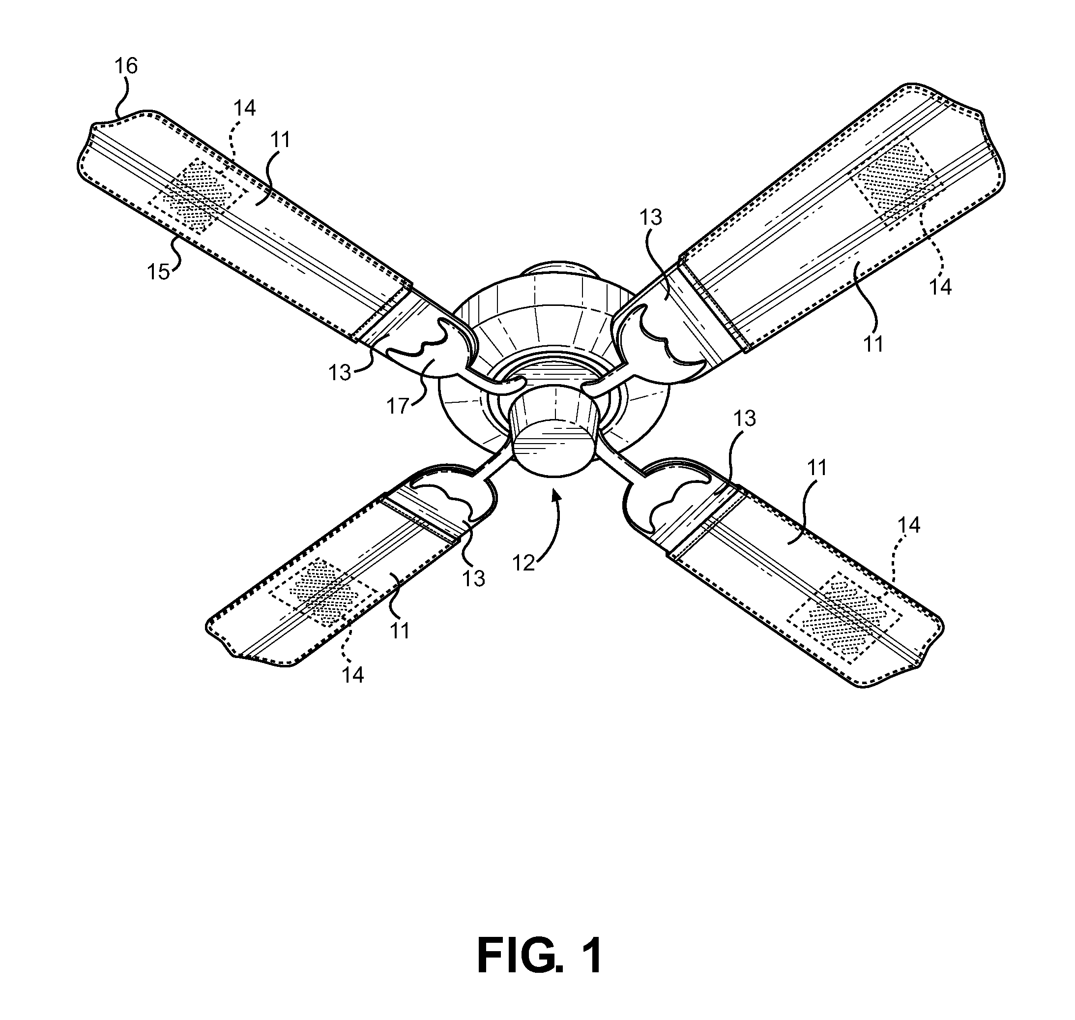 Elastic and Dust-Clinging Fan Blade Cover and Scent Pocket