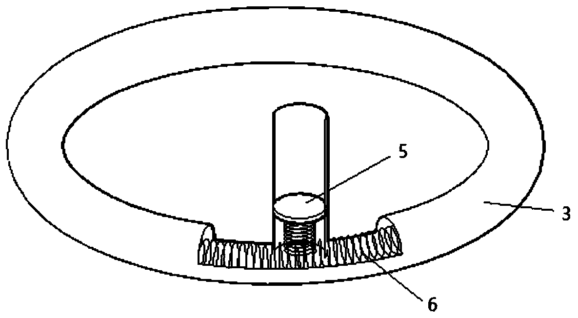 Recoil-free netting cleaning plate