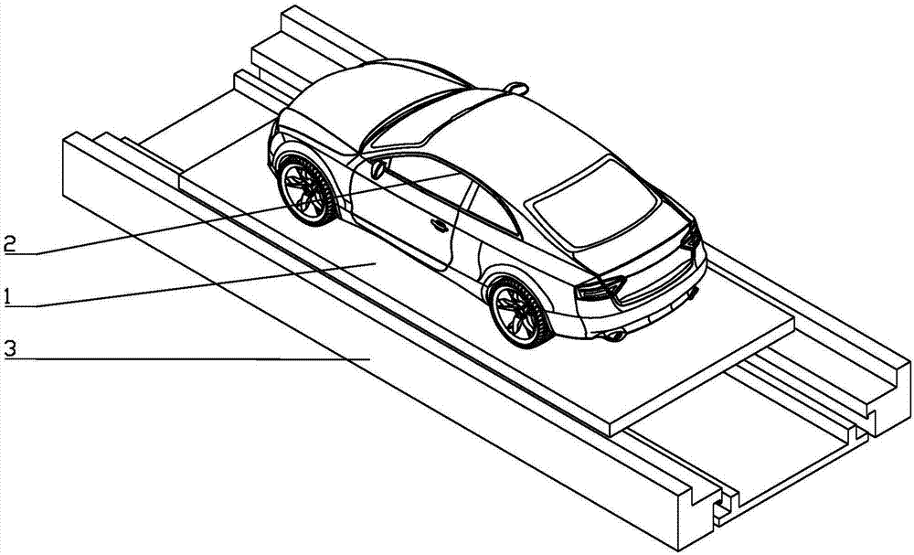 Pack mobile electricity brushing charging device capable of achieving infinite long-distance endurance for electric car