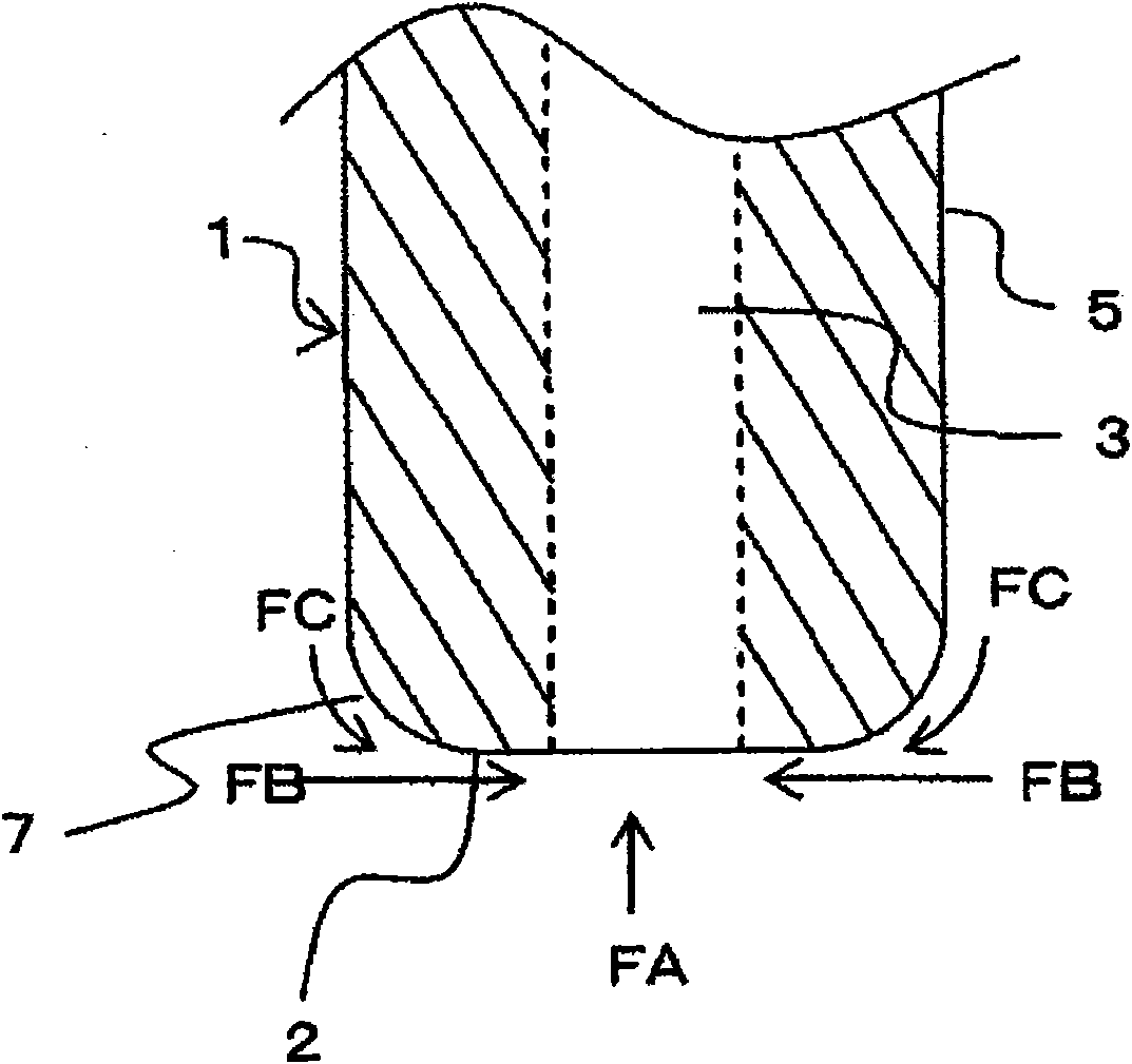 Vacuum holding nozzle