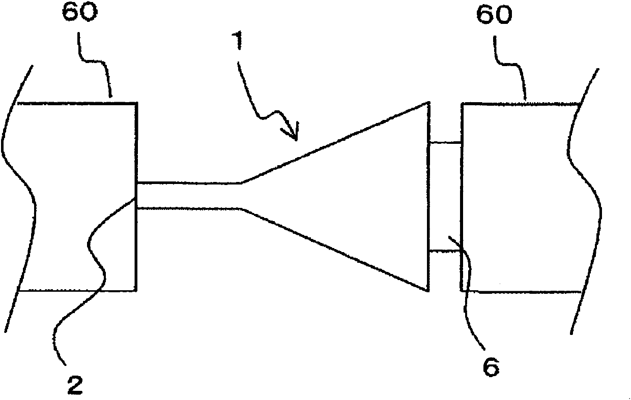 Vacuum holding nozzle