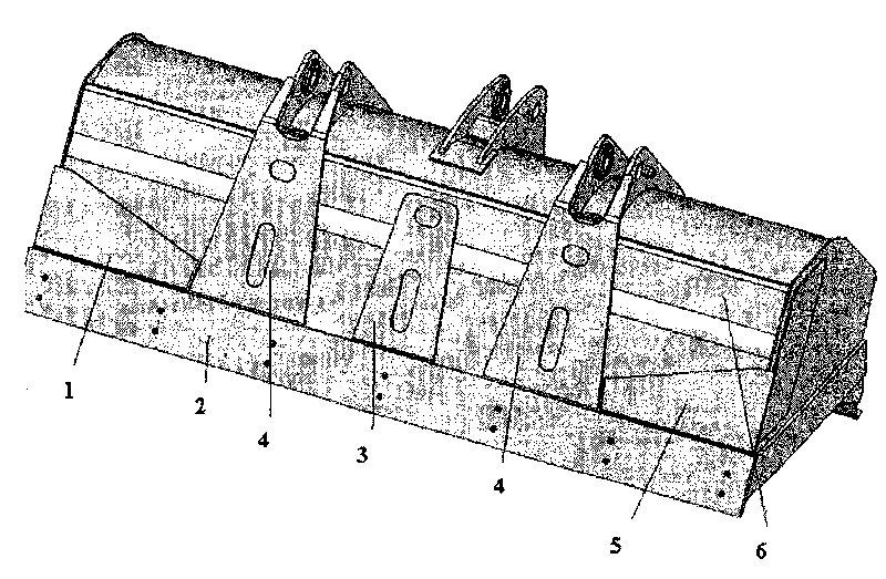 Method for realizing abrasion proof treatment to loader hopper and special welding wire thereof