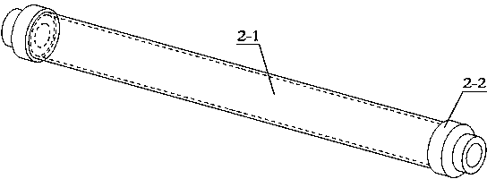 Pipeline bio-membrane reactor with detachable inner body