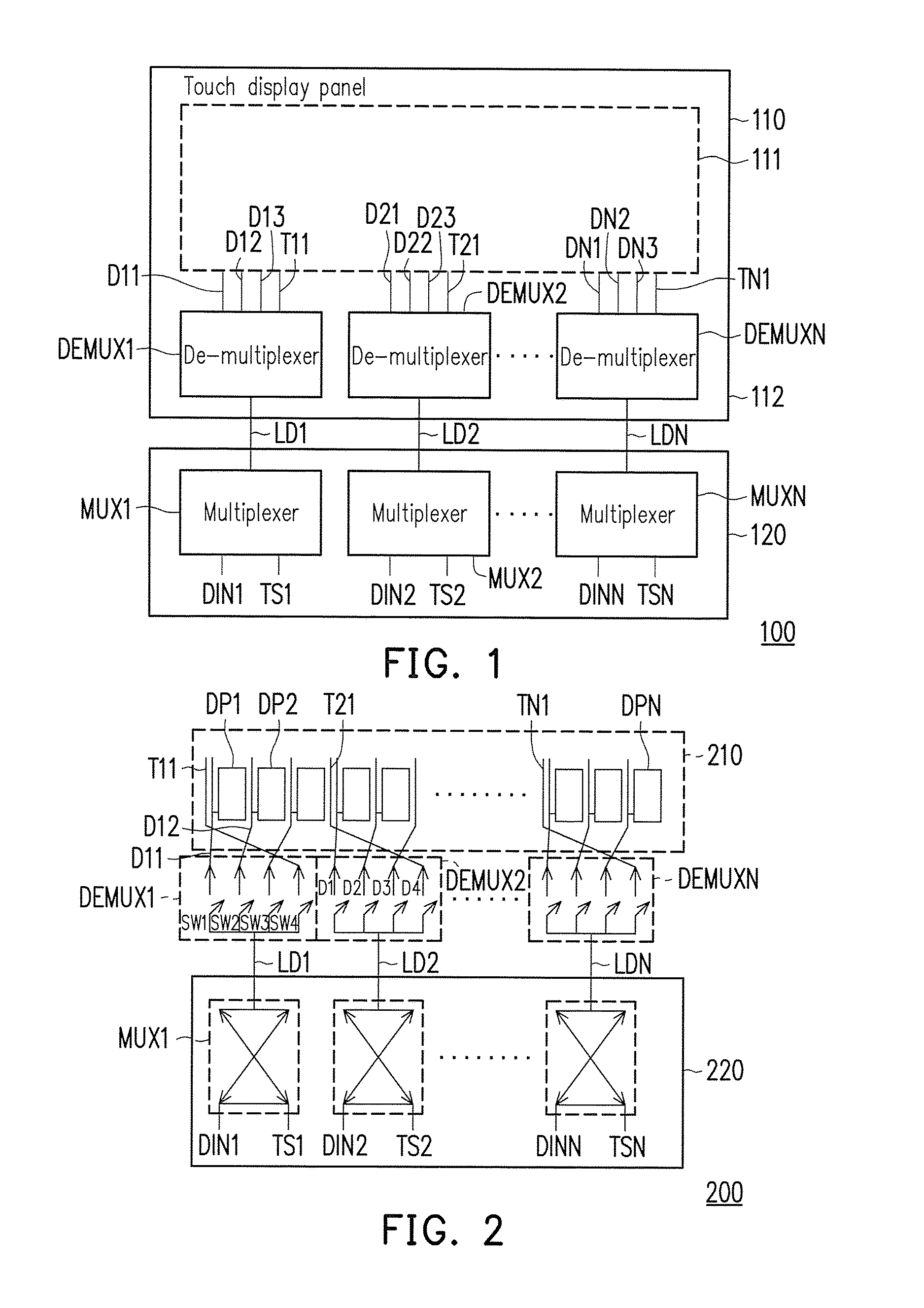 Touch display device