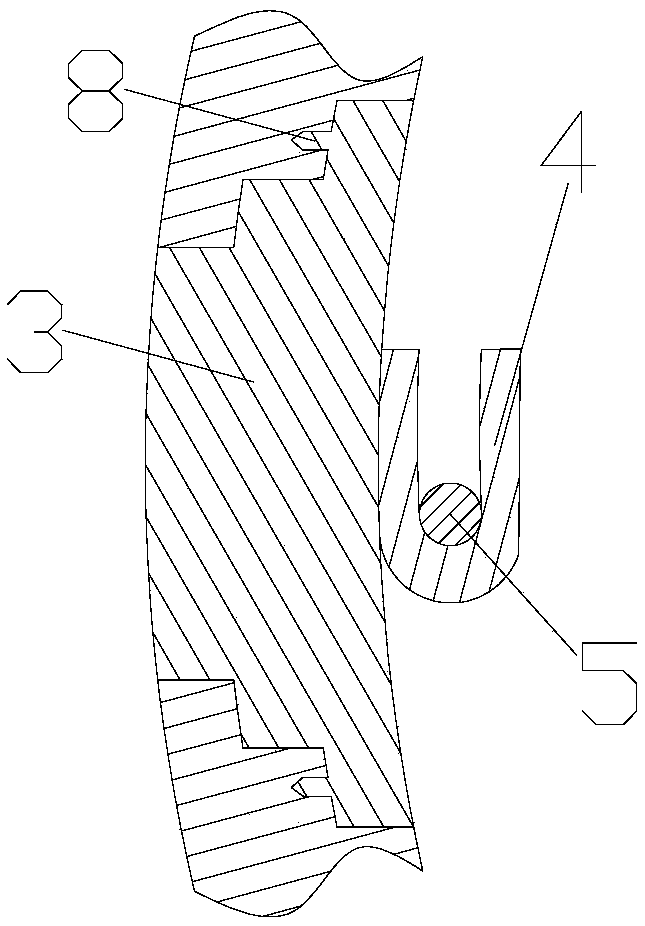 Quick supporting method for cleaning blocked segments in pipe jacking