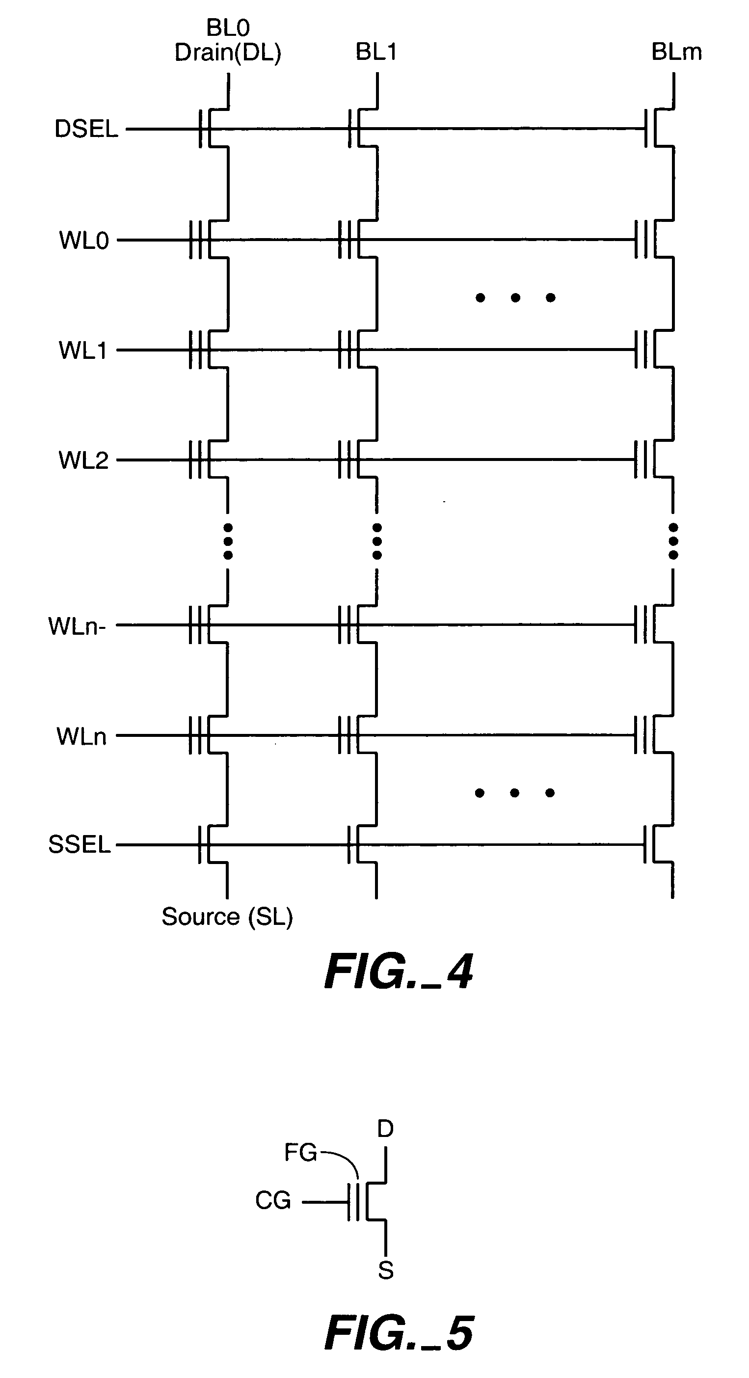 Pillar cell flash memory technology