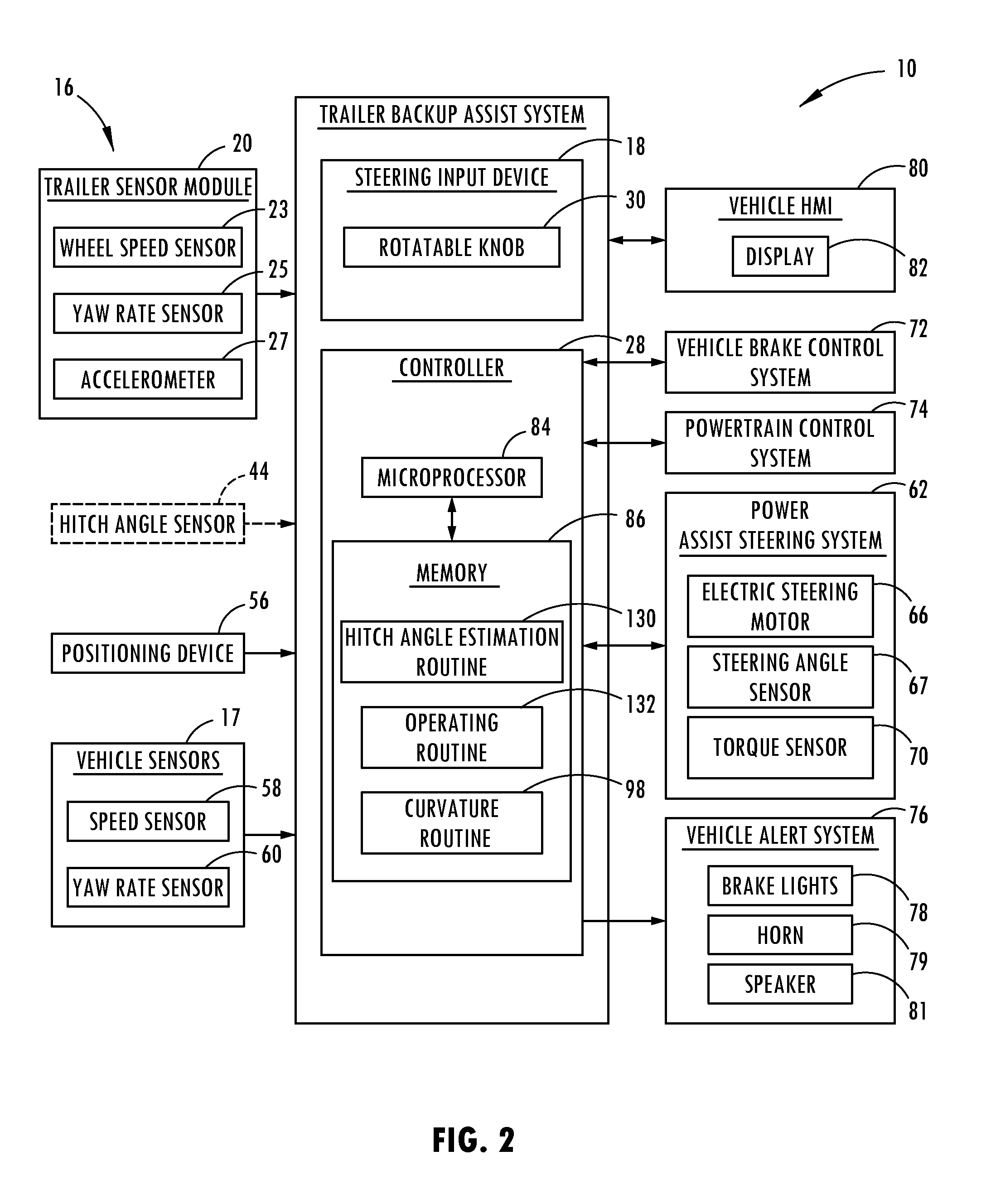 Trailer sensor module and associated method of wireless trailer identification and motion estimation