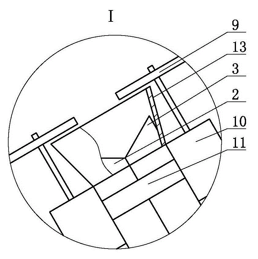 Special tool for electrically cleaning support vase