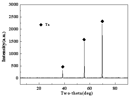 Preparation method of spongy tantalum sheets