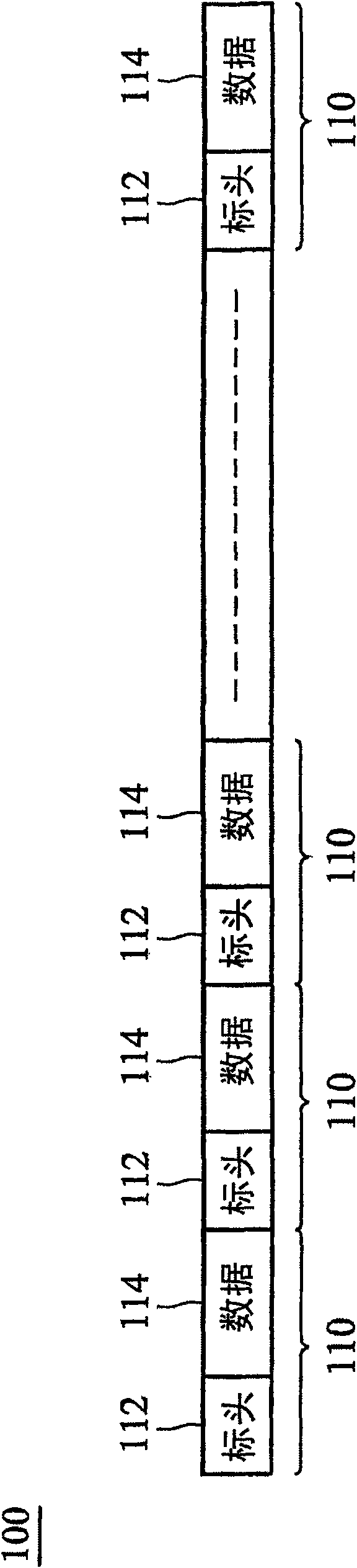 Method and system for identifying frame header