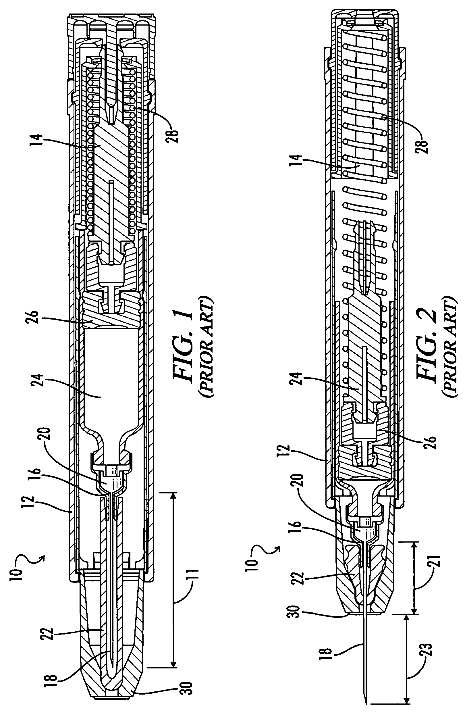 Autoinjector with needle depth adapter