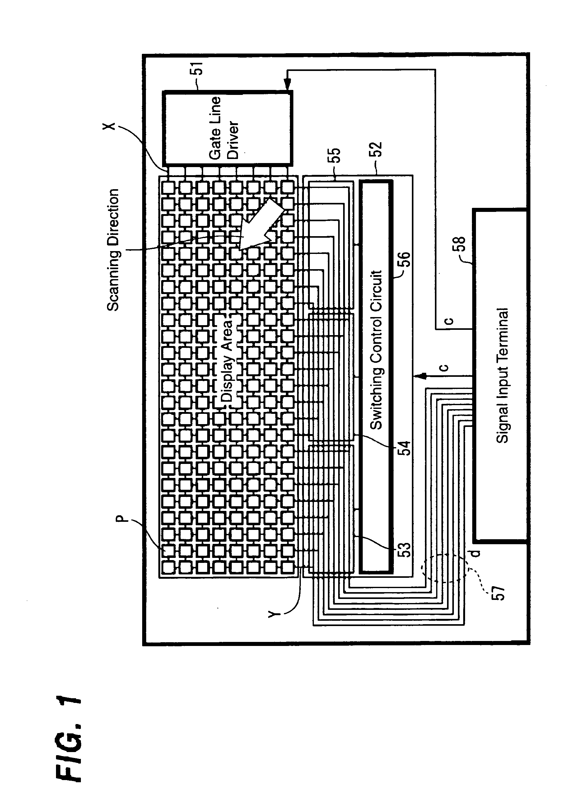 Display device and projection type display apparatus