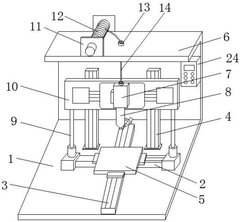 A 3D printer for printing carbon fiber