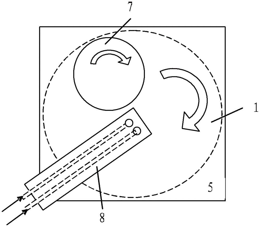 Polishing pad, polishing device and polishing method using same