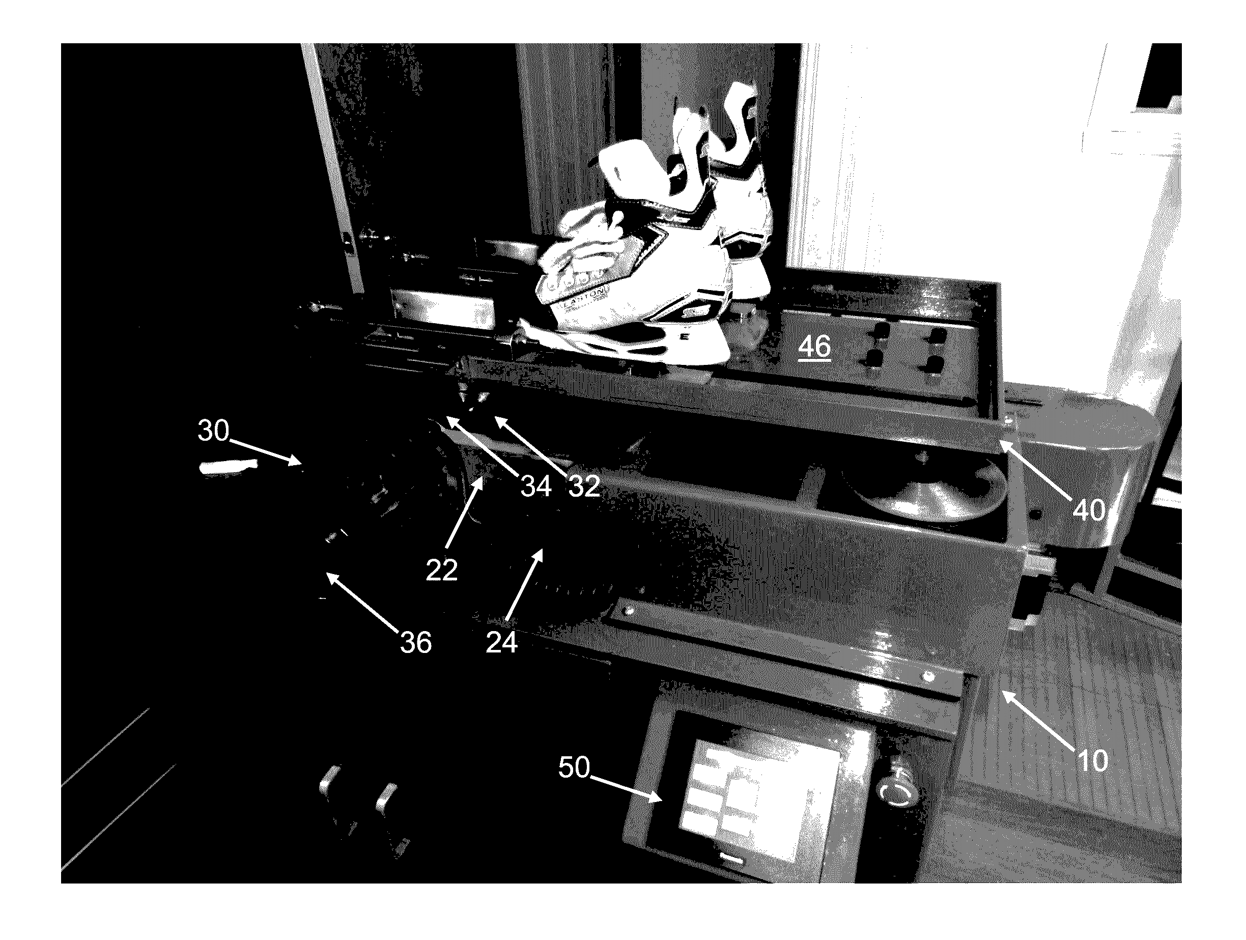 Blade sharpening system and method of using the same